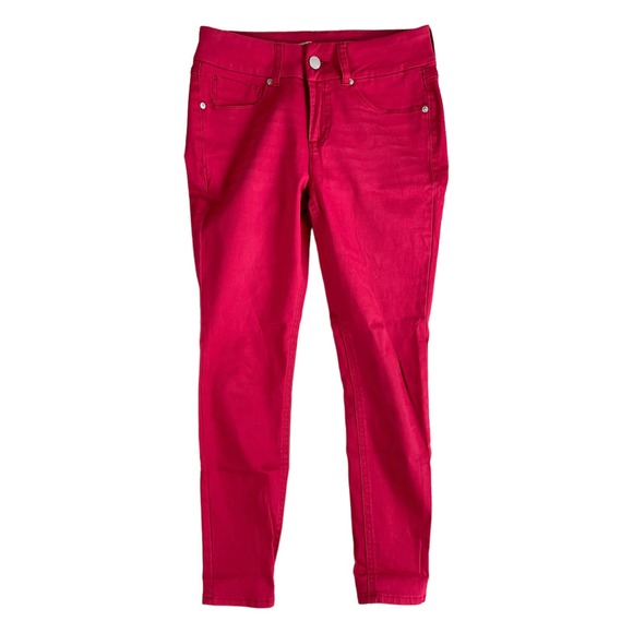 Seven7 Women's Skinny Jeans - Vibrant Red - Picture 1 of 11